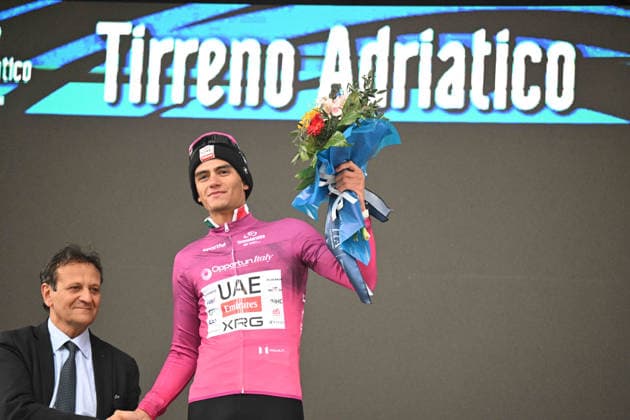 11-03-2026 Tirreno - Adriatico; Tappa 03 Cortona - Magliano De Marsi; 2026, Uae Emirates - Xrg; Del Toro Romero, Isaac; Magliano De Marsi; 
