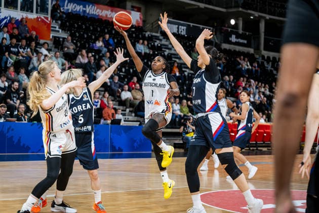 Basketball, Women, World Cup Qualifier, Germany - South Korea