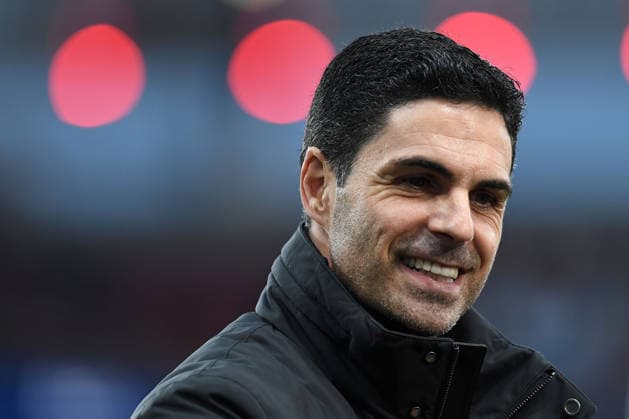 Coach Mikel Arteta FC Arsenal laughs during the UEFA Champions League 2025 26, Round of 16, First Leg, match between Bayer 04 Leverkusen and FC Arsenal, BayArena on March 11, 2026 in Leverkusen, Germany Photo by Ralf Treese DeFodi Images Coach Mikel Arteta FC Arsenal laughs during the UEFA Champions League 2025 26 Round of 16, First Leg, match between Bayer 04 Leverkusen and FC Arsenal at BayArena on February 24, 2026 in Leverkusen, Germany Photo by Ralf Treese DeFodi Images