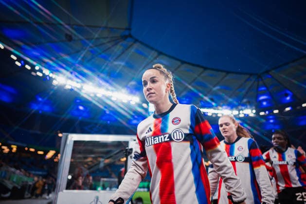 DFB Pokal Frauen Hamburger SV vs FC Bayern München,11 03 2026 Giulia Gwinn FC Bayern München, 7 mit Sternfilter Fußball, DFB Pokal Frauen, Viertelfinale Hamburger SV vs FC Bayern München am 11 03 2026 im Volksparkstadion, Hamburg DFB REGULATIONS PROHIBIT ANY USE OF PHOTOGRAPHS AS IMAGE SEQUENCES AND OR QUASI VIDEO Copyright: xBEAUTIFULxSPORTS Tonhäuserx