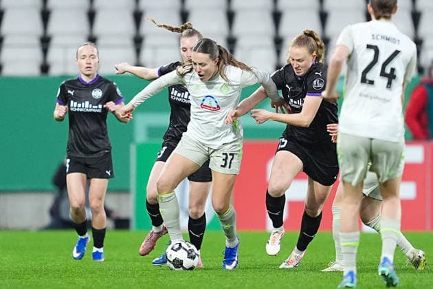 Football, Women, DFB Cup, SGS Essen - Werder Bremen
