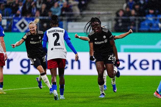 Football, Women, DFB Cup, Hamburger SV - FC Bayern Munich