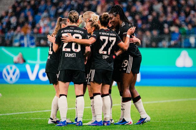 DFB Pokal Frauen Hamburger SV vs FC Bayern München,11 03 2026 TOR, JUBEL zum 1 0 durch Edna Imade FC Bayern München, 29 Fußball, DFB Pokal Frauen, Viertelfinale Hamburger SV vs FC Bayern München am 11 03 2026 im Volksparkstadion, Hamburg DFB REGULATIONS PROHIBIT ANY USE OF PHOTOGRAPHS AS IMAGE SEQUENCES AND OR QUASI VIDEO Copyright: xBEAUTIFULxSPORTS Tonhäuserx