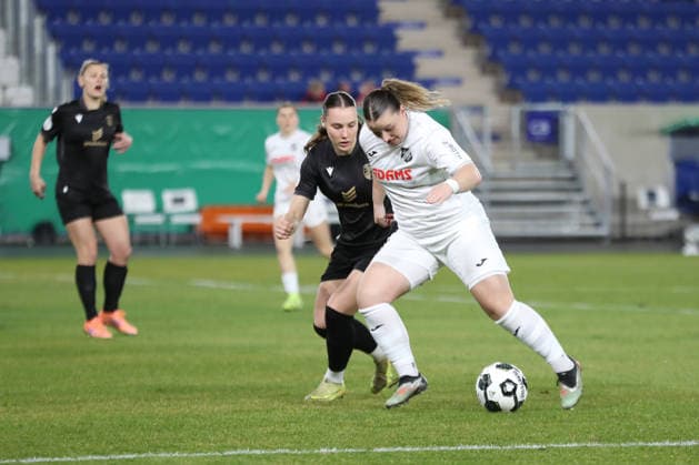 Football, Women, DFB Cup, Carl Zeiss Jena - SC Sand