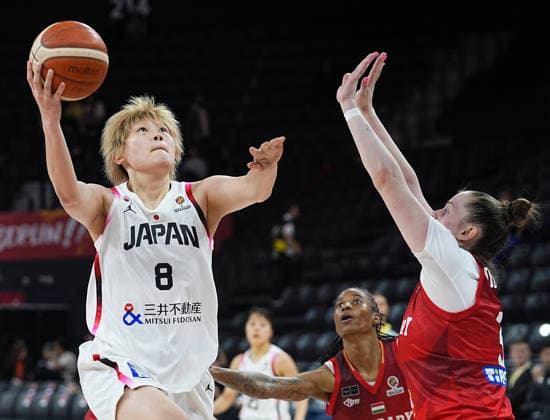 Japan V Hungary - FIBA Women s World Cup Qualifiers ISTANBUL, TURKIYE – MARCH 11: Japan s Maki Takada (8) drives to the basket against Hungary s Panka Dul during the FIBA Women s Basketball World Cup Qualifiers Group C match between Japan and Hungary at the Turkcell Basketball Development Center in Istanbul, Turkiye, on March 11, 2026. Esra Bilgin Anadolu Istanbul Turkey. Editorial use only. Please get in touch for any other usage.  Copyright: x2026xAnadoluxEsraxBilginx