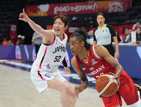 Japan V Hungary - FIBA Women s World Cup Qualifiers ISTANBUL, TURKIYE – MARCH 11: Japan s Yuki Miyazawa (52) in action against Hungary s Yvonne Turner (22) during the FIBA Women s Basketball World Cup Qualifiers Group C match between Japan and Hungary at the Turkcell Basketball Development Center in Istanbul, Turkiye, on March 11, 2026. Esra Bilgin Anadolu Istanbul Turkey. Editorial use only. Please get in touch for any other usage.  Copyright: x2026xAnadoluxEsraxBilginx