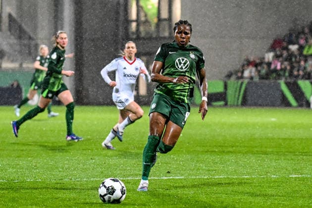 Soccer I Women I Season 2025 2026 I DFB Pokal I VfL Wolfsburg Eintracht Frankfurt I 11 03 2026 Lineth Beerensteyn 9, VfL Wolfsburg Crop, close-up, portrait, portrait, single photo, single image, body Wolfsburg AOK Stadion Niedersachsen Germany Copyright: xLobeca InesxHähnelx