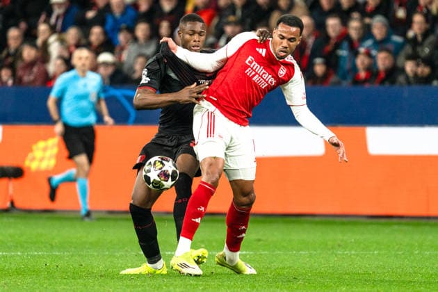 UEFA Champions League 2025 2026 Bayer 04 Leverkusen vs Arsenal, Round of 16 First Round, Wednesday, 11 03 2026 BayArena Nordrhein Westfalen, Germany Copyright: xCelinaxLeiersx