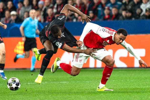 UEFA Champions League 2025 2026 Bayer 04 Leverkusen vs Arsenal, Round of 16 First Round, Wednesday, 11 03 2026 BayArena Nordrhein Westfalen, Germany Copyright: xCelinaxLeiersx