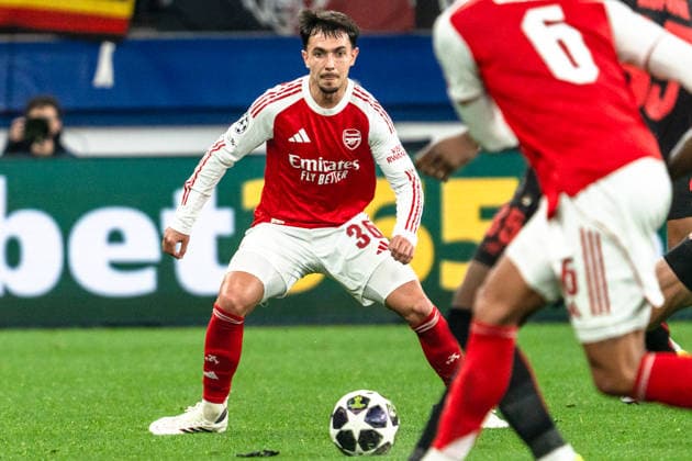 UEFA Champions League 2025 2026 Bayer 04 Leverkusen vs Arsenal, Round of 16 First Round, Wednesday, 11 03 2026 BayArena Nordrhein Westfalen, Germany Martin Zubimendi Arsenal, 36 Copyright: xCelinaxLeiersx