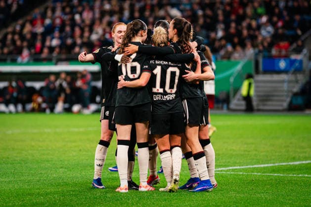 DFB Pokal Frauen Hamburger SV vs FC Bayern München,11 03 2026 TOR, JUBEL zum 0 3 durch Natalia Padilla Bidas FC Bayern München, 23 Fußball, DFB Pokal Frauen, Viertelfinale Hamburger SV vs FC Bayern München am 11 03 2026 im Volksparkstadion, Hamburg DFB REGULATIONS PROHIBIT ANY USE OF PHOTOGRAPHS AS IMAGE SEQUENCES AND OR QUASI VIDEO Copyright: xBEAUTIFULxSPORTS Tonhäuserx