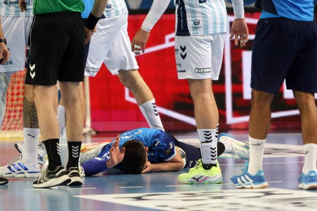 Plock 11.03.2026 Liga mistrzow pilka reczna mezczyzn faza grupowa sezon 2025 26 --- Group Chase mens handball EHF Champions League Orlen Wisla Plock - OTP Bank - Pick Szeged Gergo Fazekas Fot. Marcin Solarz FotoPyK NEWSPIX.PL --- newspix.pl 