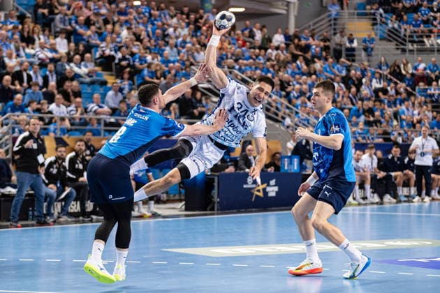 2026.03.11 Plock pilka reczna EHF Champions League 2025 2026 Orlen Wisla Plock - OTP Bank PICK Szeged N z Janc Mitja, Kukic Lazar, Samoila Kiryl Foto Przemyslaw Strak PressFocus 2026.03.11 Plock Handball - EHF Champions League 2025 2026 Orlen Wisla Plock - OTP Bank PICK Szeged Janc Mitja, Kukic Lazar, Samoila Kiry Credit: Przemyslaw Strak PressFocus NEWSPIX.PL --- newspix.pl 