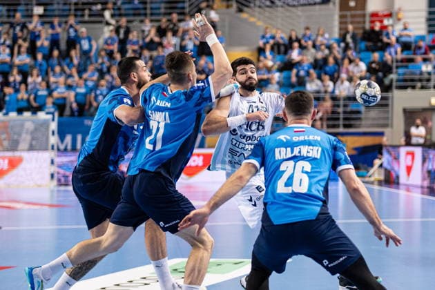 2026.03.11 Plock pilka reczna EHF Champions League 2025 2026 Orlen Wisla Plock - OTP Bank PICK Szeged N z Susnja Leon, Samoila Kiryl, Garciandia Alustiza Imanol, Krajewski Przemyslaw Foto Przemyslaw Strak PressFocus 2026.03.11 Plock Handball - EHF Champions League 2025 2026 Orlen Wisla Plock - OTP Bank PICK Szeged Susnja Leon, Samoila Kiryl, Garciandia Alustiza Imanol, Krajewski Przemyslaw Credit: Przemyslaw Strak PressFocus NEWSPIX.PL --- newspix.pl 