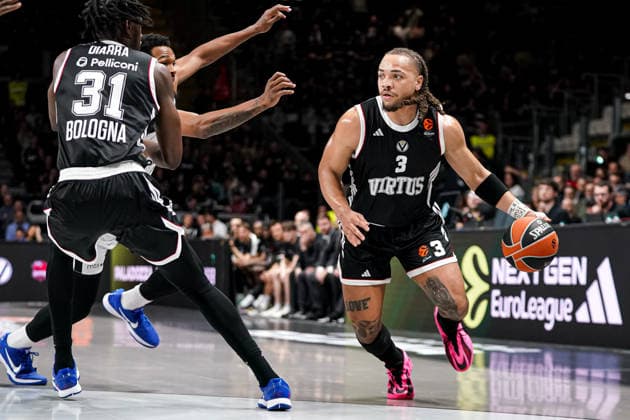 Carsen Edwards Virtus Bologna - Partizan Mozzart Bet Belgrade Euroleague 2025 26 Round 31 Bologna, 11 03 2026 Foto S.Ponticelli CIAMILLO-CASTORIA  Copyright: xStefanoxPonticellix