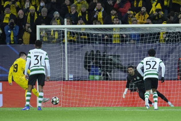 Football, Champions League 2025 2026 Bodo Glimt Sporting Lisbon Bodo, Norway 20260311 The Champions League football match between Bodo Glimt and Sporting Lisbon at Aspmyra stadium Photo Fredrik Varfjell NTB Bodo Norway EDITORIAL USE ONLY RESTRICTED USE FOR BETTING COMPANIES  Copyright: xFredrikxVarfjellx xNTBx