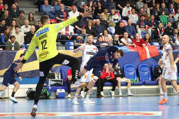 HANDBALL : Paris Saint Germain Vs SC Magdeburg - Ligue des Champions - 11 03 2026 p6= Vs Matej Mandic (SC Magdeburg) ParisFrance  Copyright: xMichaelxBaucherx