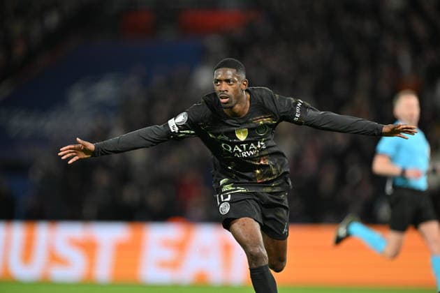 PSG v Chelsea - UEFA Champions League PARIS, FRANCE - MARCH 11: Ousmane Dembele of Paris Saint-Germain celebrates scoring his team s second goal during the UEFA Champions League 2025 26 Round of 16 First Leg match between Paris Saint-Germain FC and Chelsea FC at Parc des Princes in Paris, France on March 11, 2026. Mustafa Yalcin Anadolu Paris France. Editorial use only. Please get in touch for any other usage.  Copyright: x2026xAnadoluxMustafaxYalcinx