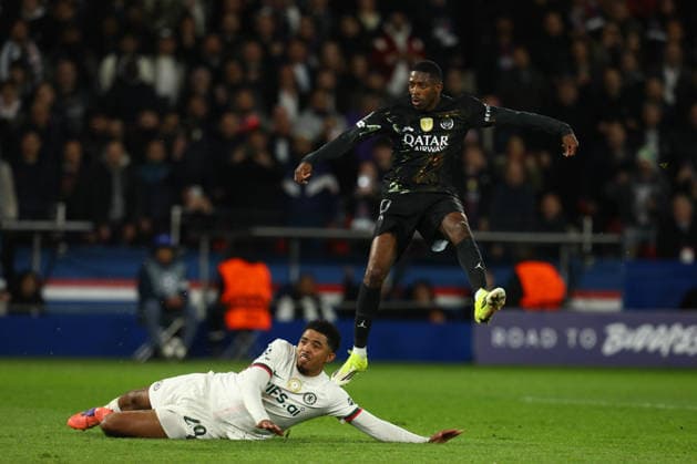 March 11, 2026, Paris, Ile-De-France, France: OUSMANE DEMBELE of PSG shoots and scores his side s second goal in the UEFA Champions League 2025 26 Round of 16 Leg 1 of 2 game between PARIS SAINT-GERMAIN (PSG) and CHELSEA FC at the Parc des Princes Stadium in Paris, France. Paris France - ZUMAc179 20260311_zep_c179_016 Copyright: xMickaelxChavetx