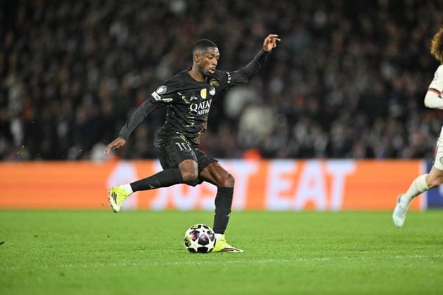 PSG v Chelsea - UEFA Champions League PARIS, FRANCE - MARCH 11: Ousmane Dembele of PSG in action during the UEFA Champions League 2025 26 Round of 16 First Leg match between Paris Saint-Germain FC and Chelsea FC at Parc des Princes in Paris, France on March 11, 2026. Mustafa Yalcin Anadolu Paris France. Editorial use only. Please get in touch for any other usage.  Copyright: x2026xAnadoluxMustafaxYalcinx