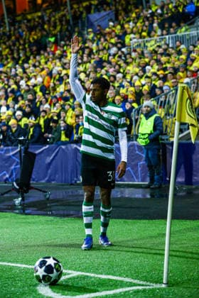 Football, Champions League 2025 2026 Bodo Glimt Sporting Lisbon Bodo 20260311 Sportings Luis Guilherme during the Champions League football match between Bodo Glimt and Sporting Lisbon at Aspmyra Stadium Photo Mats Torbergsen NTB Bodo Norway EDITORIAL USE ONLY RESTRICTED USE FOR BETTING COMPANIES  Copyright: xMatsxTorbergsenx xNTBx