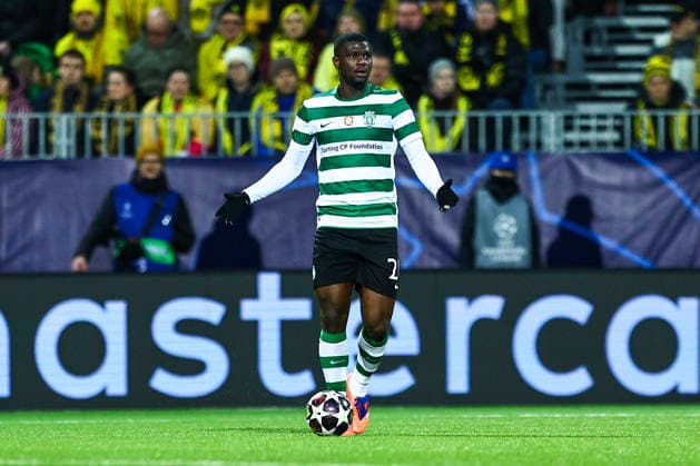 Football, Champions League 2025 2026 Bodo Glimt Sporting Lisbon Bodo 20260311 Sportings Ousmane Diomande during the Champions League football match between Bodo Glimt and Sporting Lisbon at Aspmyra Stadium Photo Mats Torbergsen NTB Bodo Norway EDITORIAL USE ONLY RESTRICTED USE FOR BETTING COMPANIES  Copyright: xMatsxTorbergsenx xNTBx