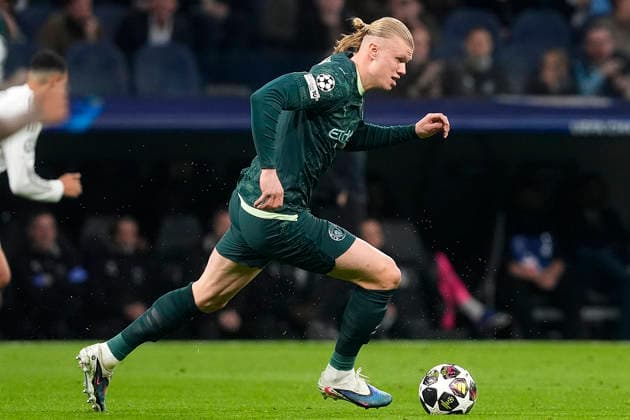 REAL MADRID CF v MANCHERSTER CITY FC. CHAMPIONS LEAGUE 2024 2025. ROUND OF 8. 2ND LEG MATCH. Manchester City FC s Erling Haaland during Champions League 2025 2026, Round of 16 1st leg match. March 11 ,2026. (ALTERPHOTOS Acero) MadridSpain  Copyright: xAcerox