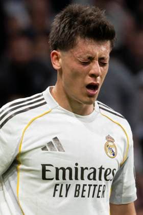 UEFA Champions League soccer match Real Madrid vs Manchester City at Santiago Bernabeu stadium in Madrid, Spain. 11 March 2026 Arda Guler 900 Cordon Press  900 CordonxPress LOF - Champions League Real Madrid vs Manchester City