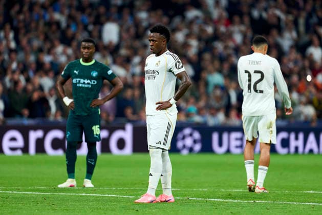 Vinicius Junior of Real Madrid CF during the UEFA Champions League match between Real Madrid CF and Manchester City at Bernabeu Stadium on March 11, 2026. - 11 03 2026 - Spain Madrid Madrid -  LGMx xLexPictorium LePictorium_0329619