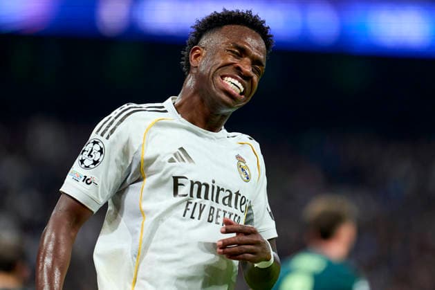 Vinicius Junior of Real Madrid CF during the UEFA Champions League match between Real Madrid CF and Manchester City at Bernabeu Stadium on March 11, 2026. - 11 03 2026 - Spain Madrid Madrid -  LGMx xLexPictorium LePictorium_0329624