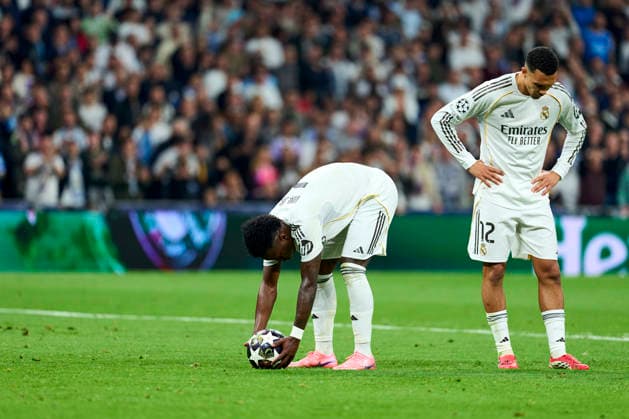 Vinicius Junior of Real Madrid CF during the UEFA Champions League match between Real Madrid CF and Manchester City at Bernabeu Stadium on March 11, 2026. - 11 03 2026 - Spain Madrid Madrid -  LGMx xLexPictorium LePictorium_0329618
