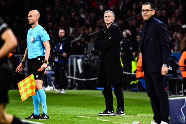 FOOTBALL : Paris Saint Germain vs Chelsea FC - Ligue des Champions - 8e de Finale - Match Aller - 11 03 2026 Luis Enrique (Paris SG) ParisFrance  Copyright: xBaptistexAutissierx