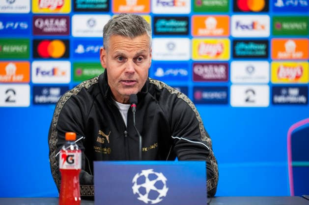 Football, Champions League 2025 2026 Bodo Glimt Sporting Lisbon 3 0 Bodo, Norway 20260311 Bodo Glimt s coach Kjetil Knutsen during a press conference with Sporting at Aspmyra stadium after the Champions League football match against Bodo Glimt Photo Fredrik Varfjell NTB Bodo Norway EDITORIAL USE ONLY RESTRICTED USE FOR BETTING COMPANIES  Copyright: xFredrikxVarfjellx xNTBx