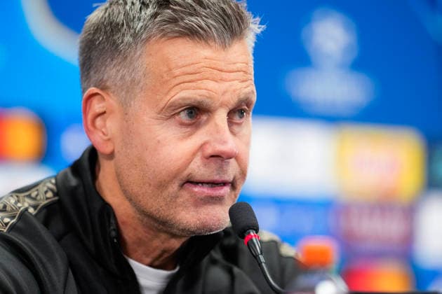 Football, Champions League 2025 2026 Bodo Glimt Sporting Lisbon 3 0 Bodo, Norway 20260311 Bodo Glimt s coach Kjetil Knutsen during a press conference with Sporting at Aspmyra stadium after the Champions League football match against Bodo Glimt Photo Fredrik Varfjell NTB Bodo Norway EDITORIAL USE ONLY RESTRICTED USE FOR BETTING COMPANIES  Copyright: xFredrikxVarfjellx xNTBx
