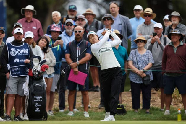 GOLF AUSTRALIAN OPEN WOMEN, Minjee Lee of Australia during the 2026 Women s Australian Open at Kooyonga Golf Club in Adelaide, Thursday, March 12, 2026. ( NO ARCHIVING, EDITORIAL USE ONLY ADELAIDE SA AUSTRALIA  Copyright: xMATTxTURNERx 20260312118144512574