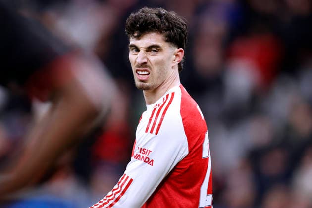 HAVERTZ Kai Team Arsenal FC UEFA Championsleague Season 2025 2026 Round of 16 Match Bayer 04 Leverkusen Arsenal FC on 11 03 2026 in Leverkusen DFL REGULATIONS PROHIBIT ANY USE OF PHOTOGRAPHS as IMAGE SEQUENCES and or QUASI VIDEO Copyright: xLacixPerenyix