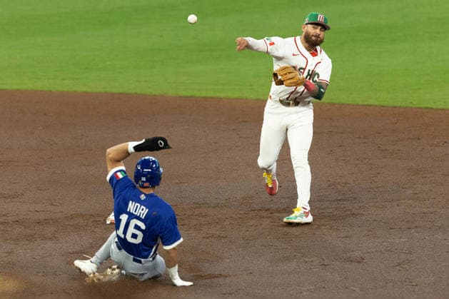 Baseball, World Baseball Classic, Mexico - Italy