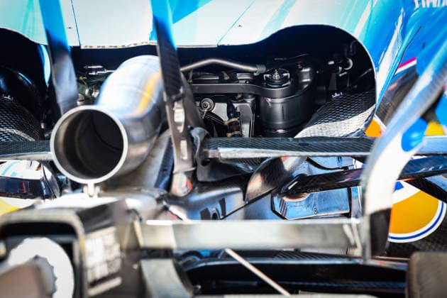 F1 - CHINESE GRAND PRIX 2026 Williams F1 Team FW48, mechanical detail of rear suspension and gearbox during the Formula 1 Heineken Chinese Grand Prix 2026, 2nd round of the 2026 Formula One World Championship, WM, Weltmeisterschaft from March 13 to 15, 2026 on the Shanghai International Circuit, in Shanghai, China - ShanghaiChina  Copyright: xFLORENTxGOODENx
