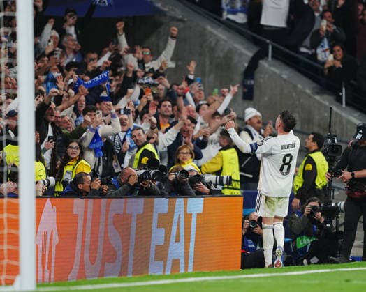 March 11, 2026, Madrid, Spain: Federico Valverde of Real Madrid CF celebrates a goal during the UEFA Champions League 2025 26 League Round of 16 first leg match between Real Madrid CF and Manchester City FC at Estadio Santiago Bernabeu. Final score Real Madrid CF 3 : 0 Manchester City FC Madrid Spain - ZUMAs197 20260311_aaa_s197_466 Copyright: xGokhanxTanerx