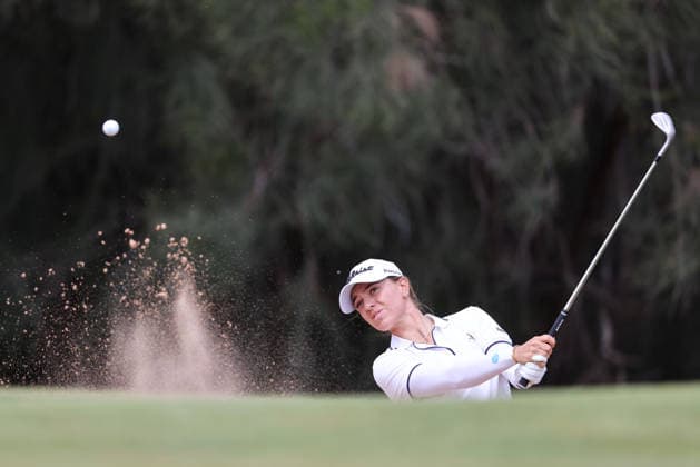 GOLF AUSTRALIAN OPEN WOMEN, Stephanie Kyriacou of Australia during the 2026 Women s Australian Open at Kooyonga Golf Club in Adelaide, Thursday, March 12, 2026. ( NO ARCHIVING, EDITORIAL USE ONLY ADELAIDE SA AUSTRALIA  Copyright: xMATTxTURNERx 20260312154255866607