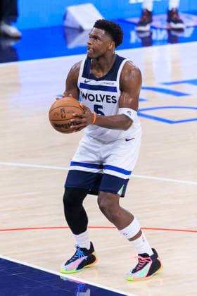 March 11, 2026, Inglewood, California, USA: Anthony Edwards 5 of the Minnesota Timberwolves at the free throw line during their regular season NBA, Basketball Herren, USA game against the Los Angeles Clippers on Wednesday March 11, 2026 at Intuit Dome in Inglewood, California. ARIANA RUIZ PI Inglewood USA - ZUMAp124 20260311_zaa_p124_067 Copyright: xArianaxRuizx