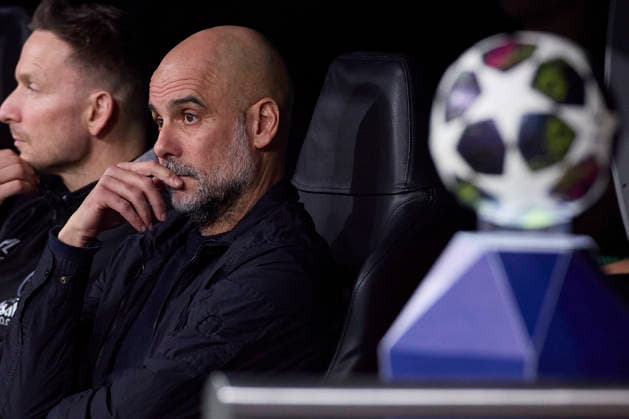March 11, 2026, Madrid, Spain: Joseph Pep Guardiola, head coach of Manchester City seen prior to the UEFA Champions League 2025 2026 Round of 16 first leg football match between Real Madrid CF and Manchester City at Santiago Bernabeu stadium. Final score Real Madrid CF 3 : 0 Manchester City Madrid Spain - ZUMAs197 20260311_aaa_s197_528 Copyright: xFedericoxTitonex