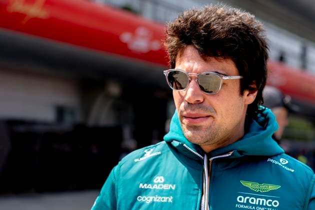 SHANGHAI ï¿½ Formula 1 driver Lance Stroll of Aston Martin Aramco Formula 1 Team during the Formula 1 China Shanghai media day at the Shanghai International Circuit on March 12, 2025 in Shanghai, China Photo by DeFodi Images