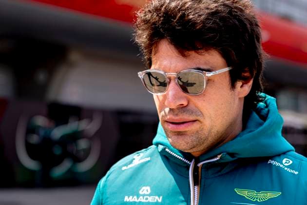 SHANGHAI ï¿½ Formula 1 driver Lance Stroll of Aston Martin Aramco Formula 1 Team during the Formula 1 China Shanghai media day at the Shanghai International Circuit on March 12, 2025 in Shanghai, China Photo by DeFodi Images