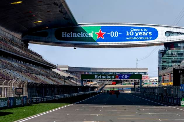 SHANGHAI Overview of the circuit during the Formula 1 China Shanghai media day at the Shanghai International Circuit on March 12, 2025 in Shanghai, China Photo by DeFodi Images