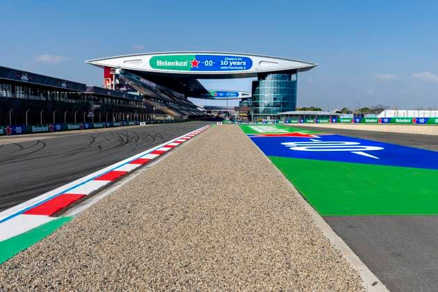 SHANGHAI Overview of the circuit during the Formula 1 China Shanghai media day at the Shanghai International Circuit on March 12, 2025 in Shanghai, China Photo by DeFodi Images