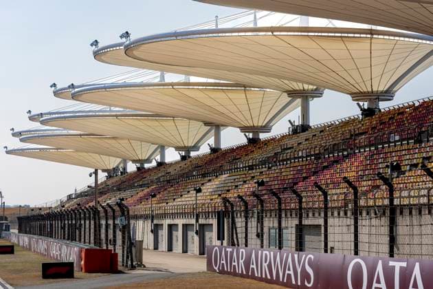 SHANGHAI Overview of the circuit during the Formula 1 China Shanghai media day at the Shanghai International Circuit on March 12, 2025 in Shanghai, China Photo by DeFodi Images