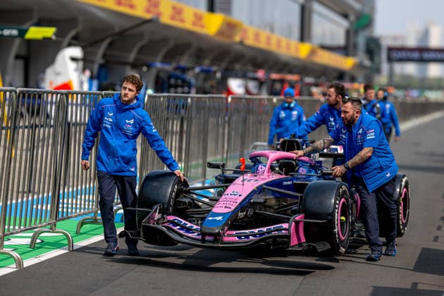 SHANGHAI, CHINA: Pierre Gasly, racing for the Alpine team during the 2026 Formula 1 Chinese Grand Prix at the Shanghai International Circuit in Shanghai, China