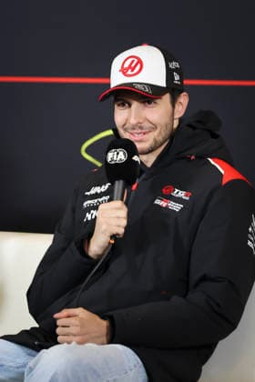 March 12, 2026, Shanghai, Shanghai, China: Haas F1 Team driver ESTEBAN OCON smiles while answering questions during the driversÃ¢â‚¬â ¢ press conference, PK, Pressekonferenz ahead of the Formula One Chinese Grand Prix at Shanghai International Circuit. Shanghai China - ZUMAh201 20260312_zsp_h201_017 Copyright: xYichinxHoux