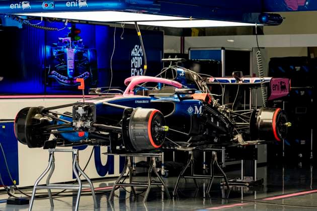 SHANGHAI ï¿½ Mechanics work on the car of Formula 1 driver Pierre Gasly of BWT Alpine F1 Team during the Formula 1 China Shanghai media day at the Shanghai International Circuit on March 12, 2025 in Shanghai, China Photo by DeFodi Images